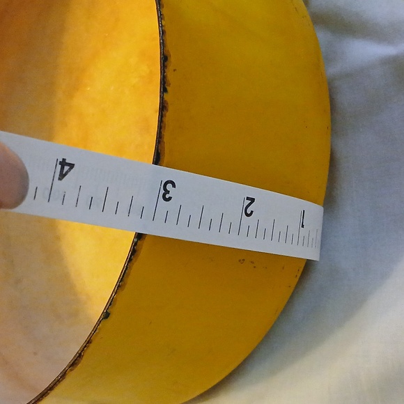 Dansk 7 in yellow Enamel pot Kobenstyle - Picture 5 of 7